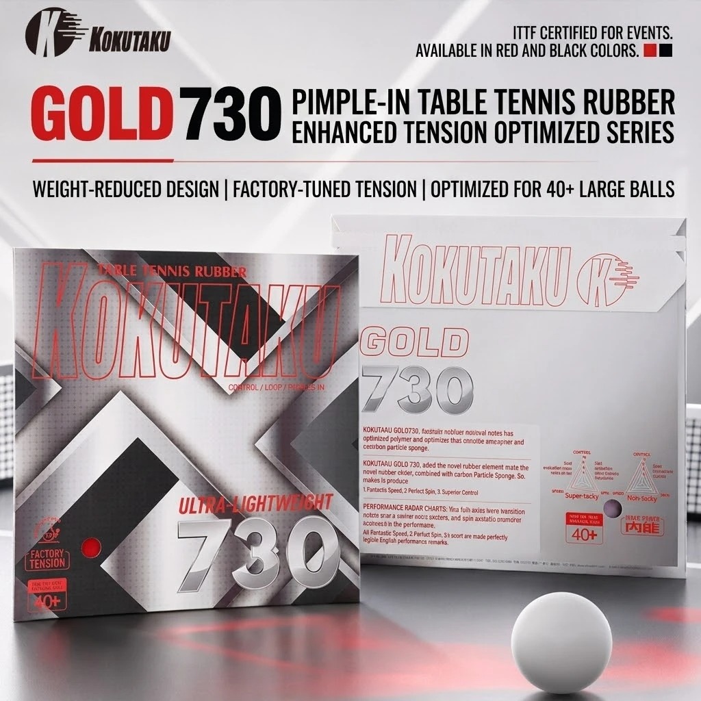 Table Tennis Paddle Set - Goma para Raqueta de Tenis de