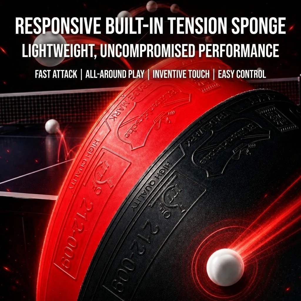 Goma para Raqueta de Tenis de  - Table Tennis Paddle Set reseña y precio
