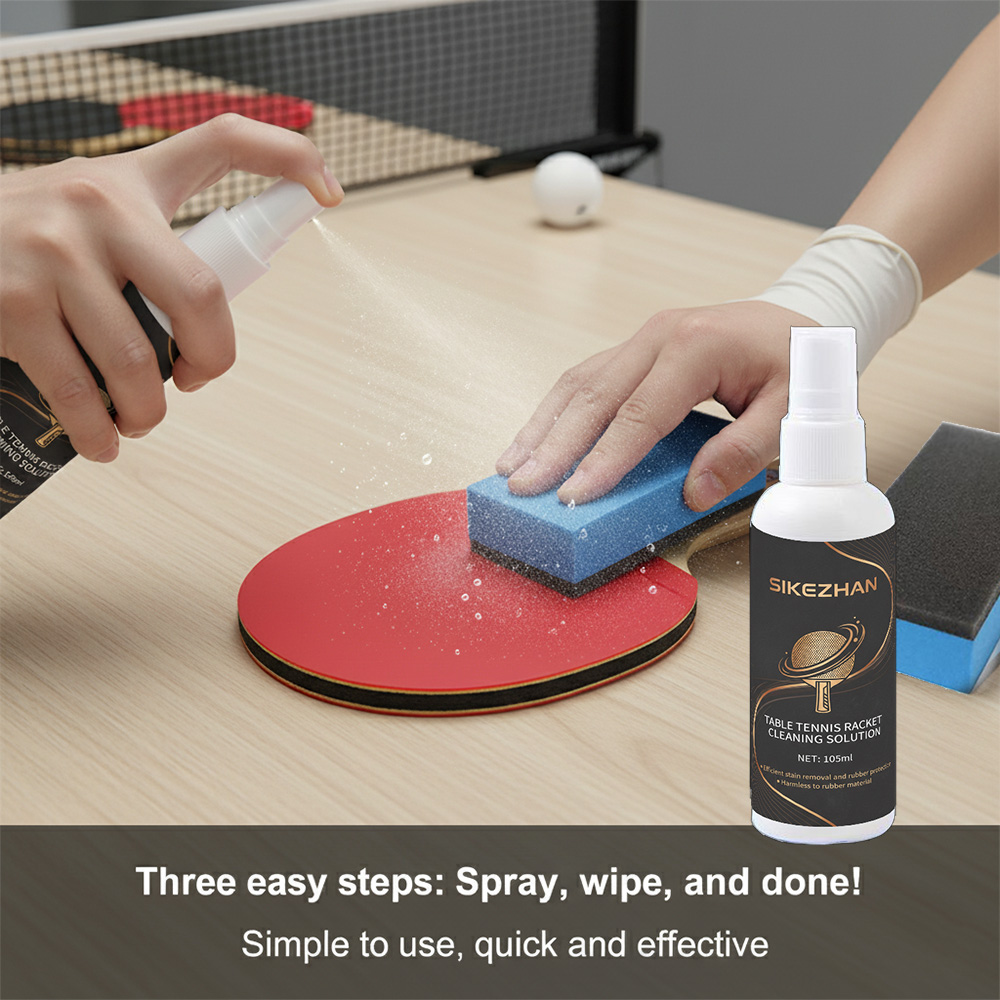 Spray de limpieza para raqueta - Table Tennis Paddle Set reseña y precio