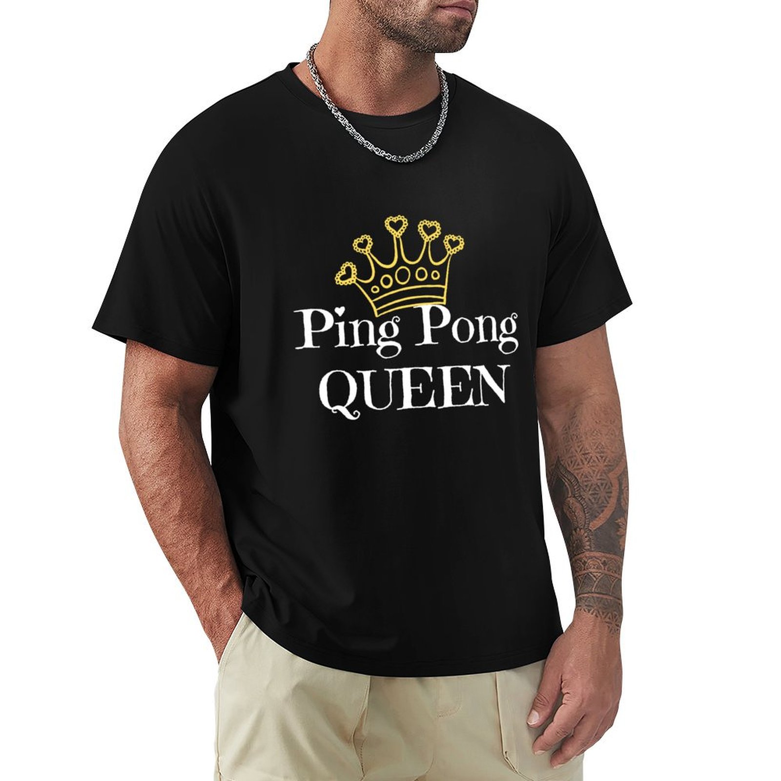 Camiseta Ping Pong Queen para  - Table Tennis Queen reseña y precio
