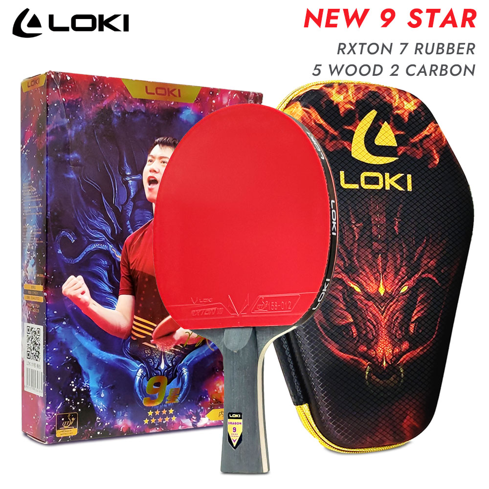 Raqueta de tenis de mesa LOKI  - Table Tennis Zhang Jike reseña y precio