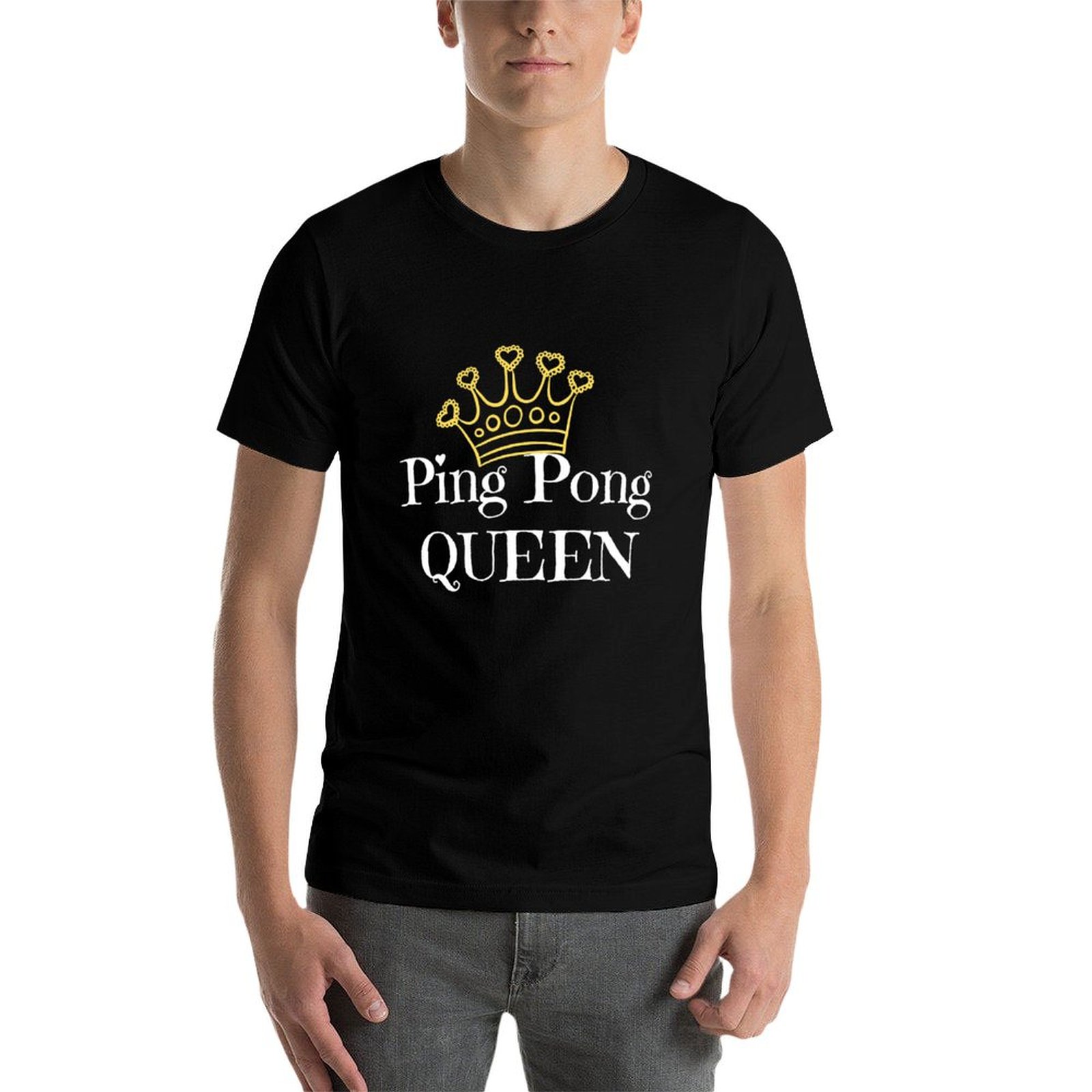 Camiseta para amantes del teni - Table Tennis Queen reseña y precio