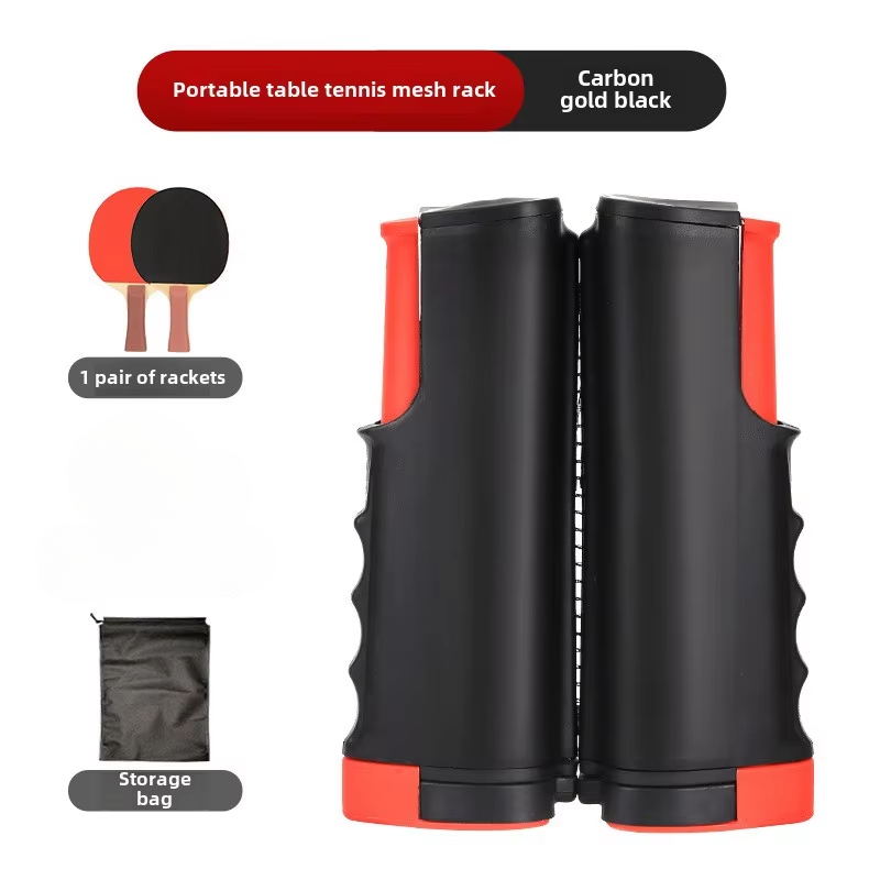 Red de tenis de mesa, estante  - Table Tennis Paddle Set reseña y precio