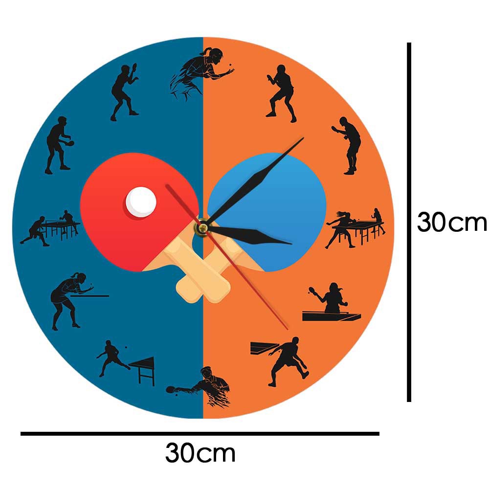 Reloj de Pared de Ping Pong, R - Table Tennis Live reseña y precio
