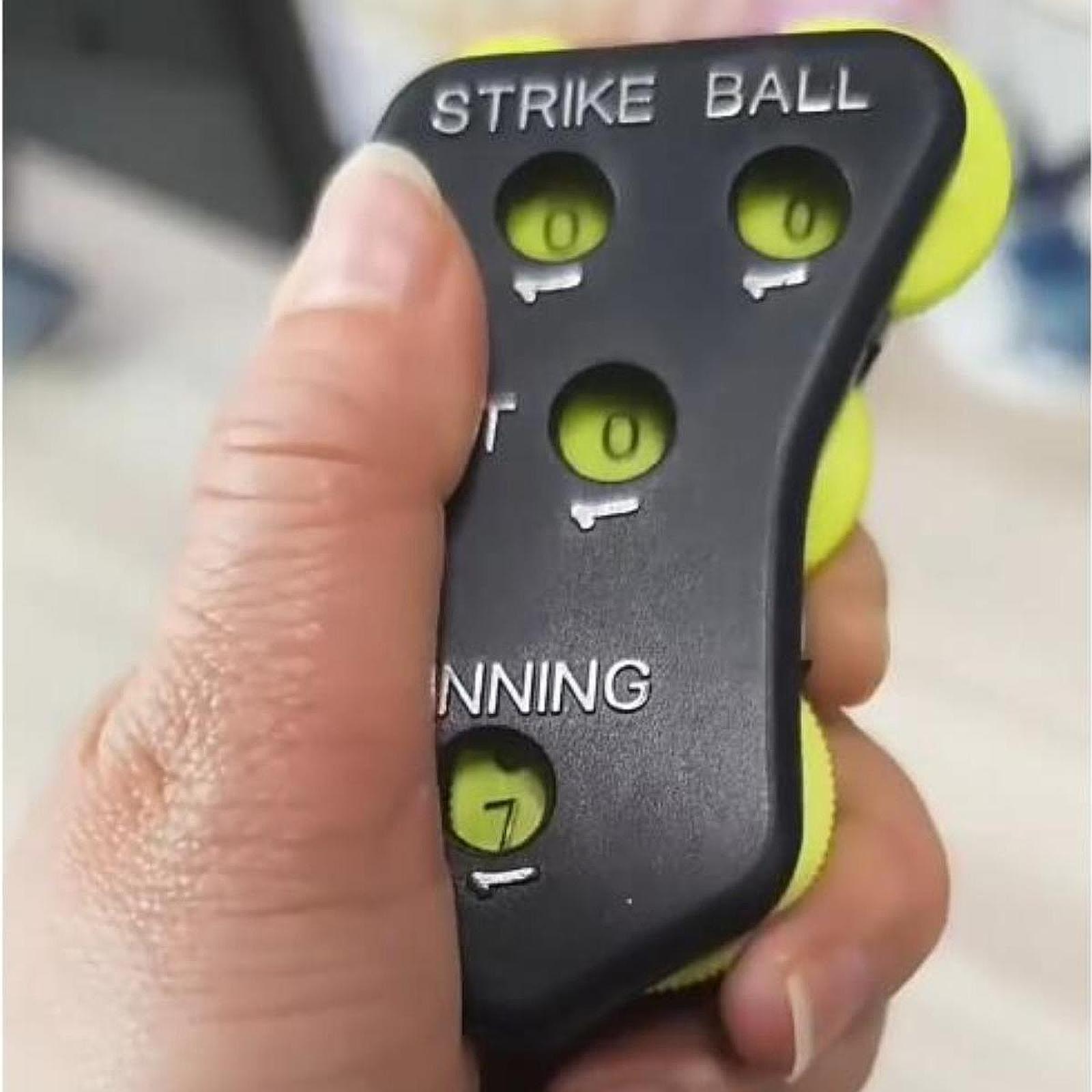Contador de béisbol Clicker in - Umpire Score Counter reseña y precio
